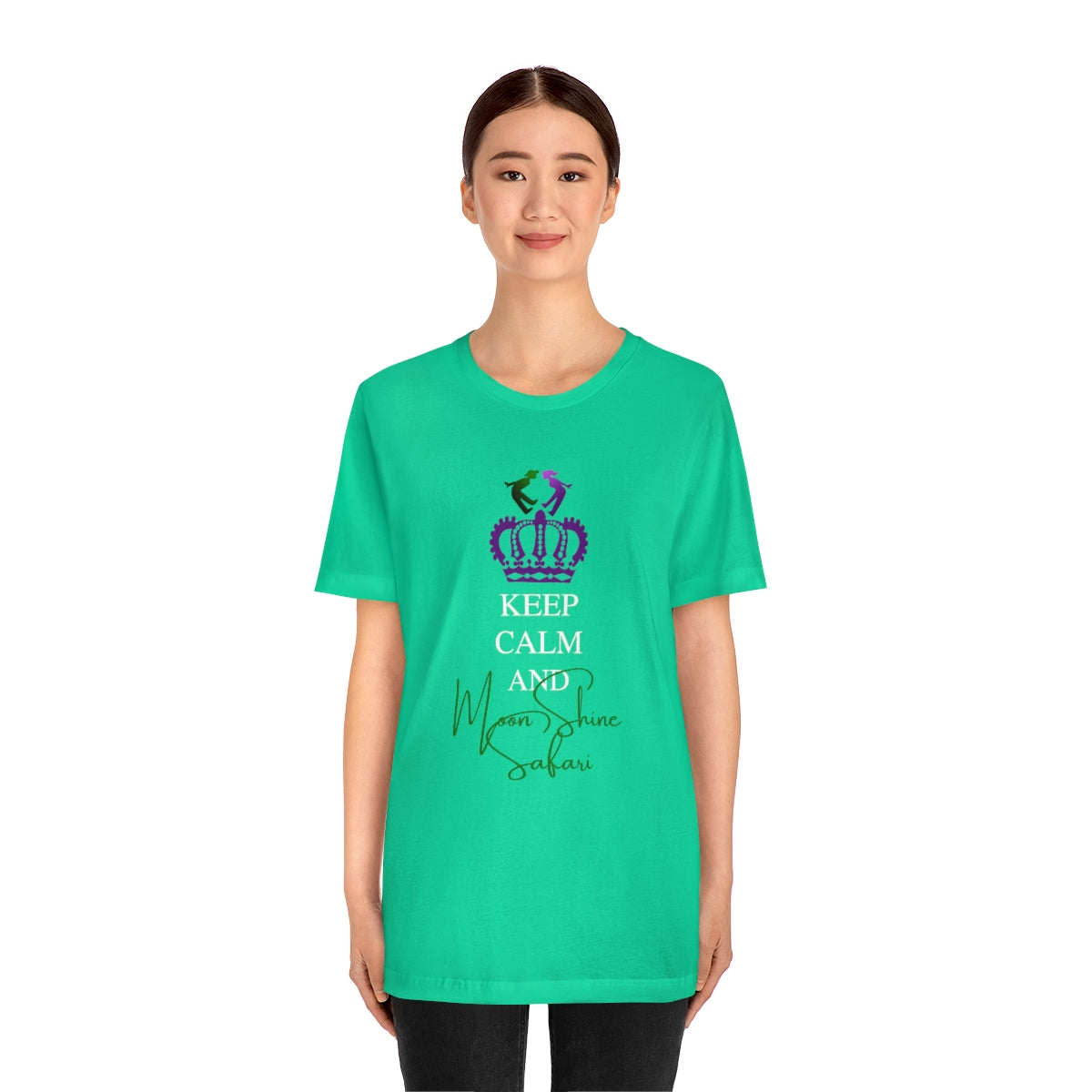 MoonShine Safari Keep Calm Unisex Jersey Short Sleeve Tee