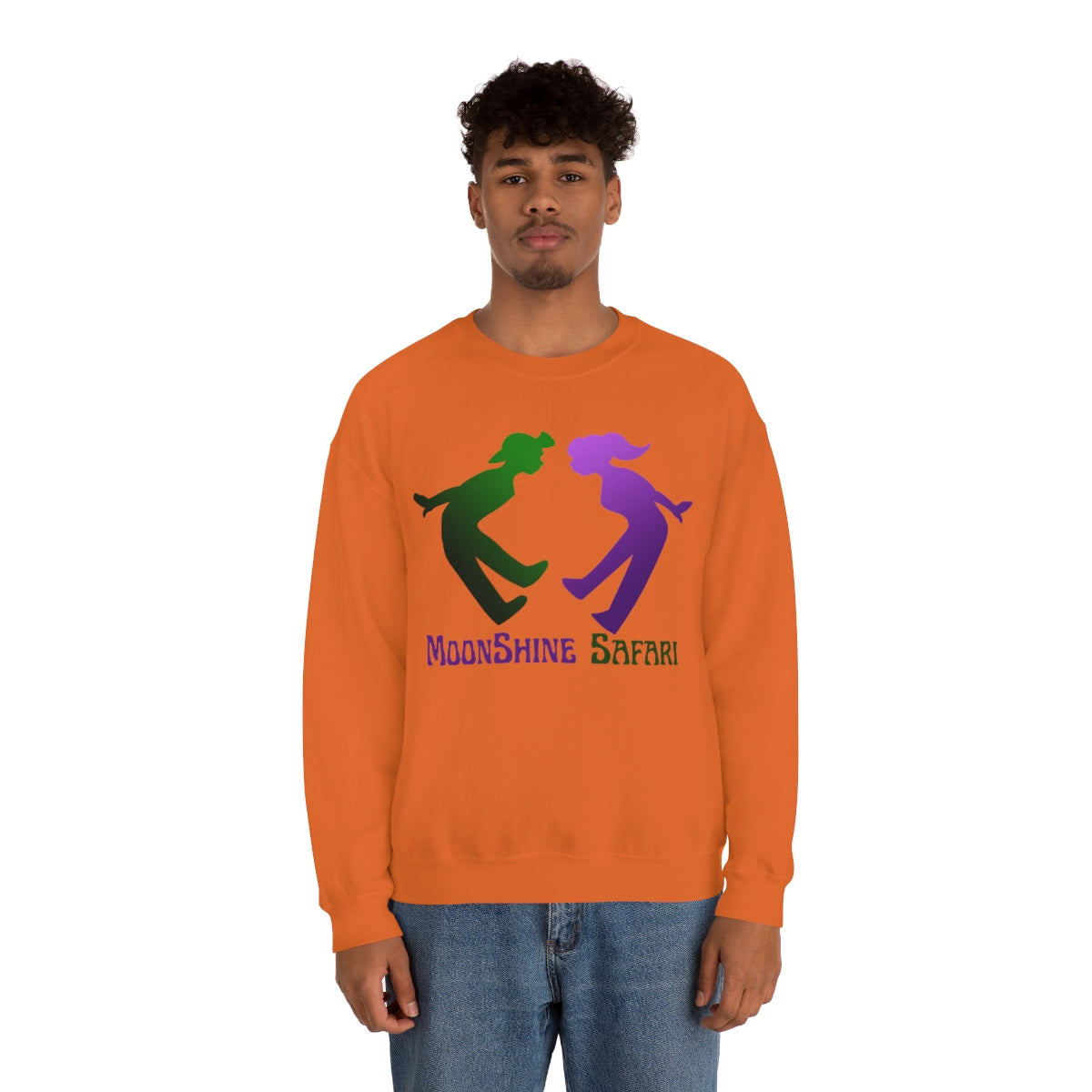 MoonShine Safari OG Unisex Heavy Blend™ Crewneck Sweatshirt