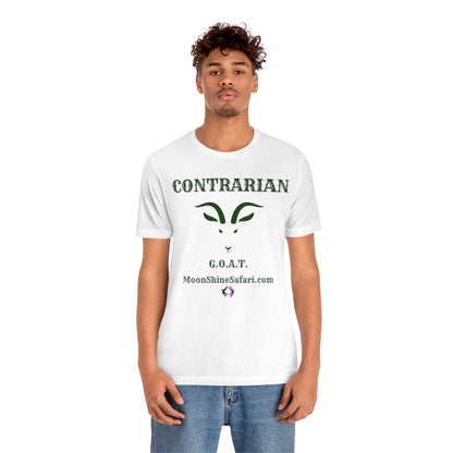 MoonShine Safari Contrarian Unisex Jersey Short Sleeve Tee