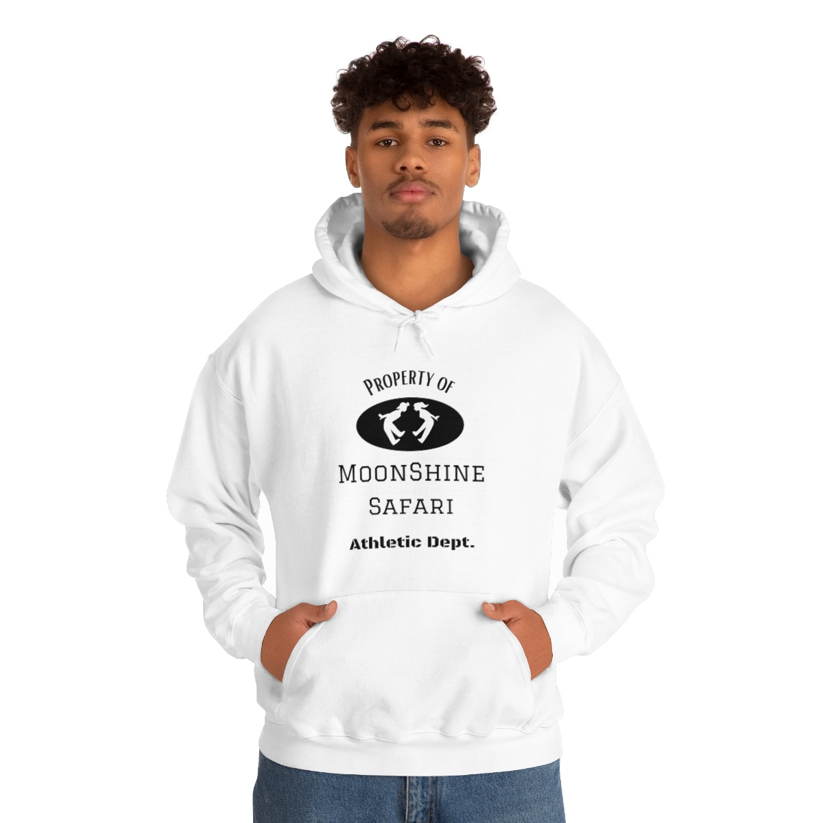 MoonShine Safari athletic Dept Unisex Heavy Blend™ Hooded Sweatshirt