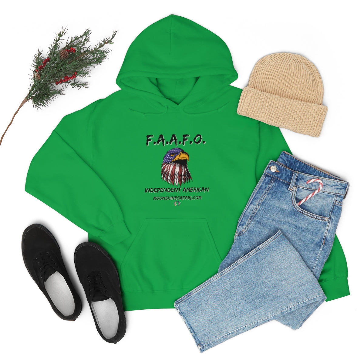 MoonShine Safari F.A.A.F.O. Unisex Heavy Blend™ Hooded Sweatshirt