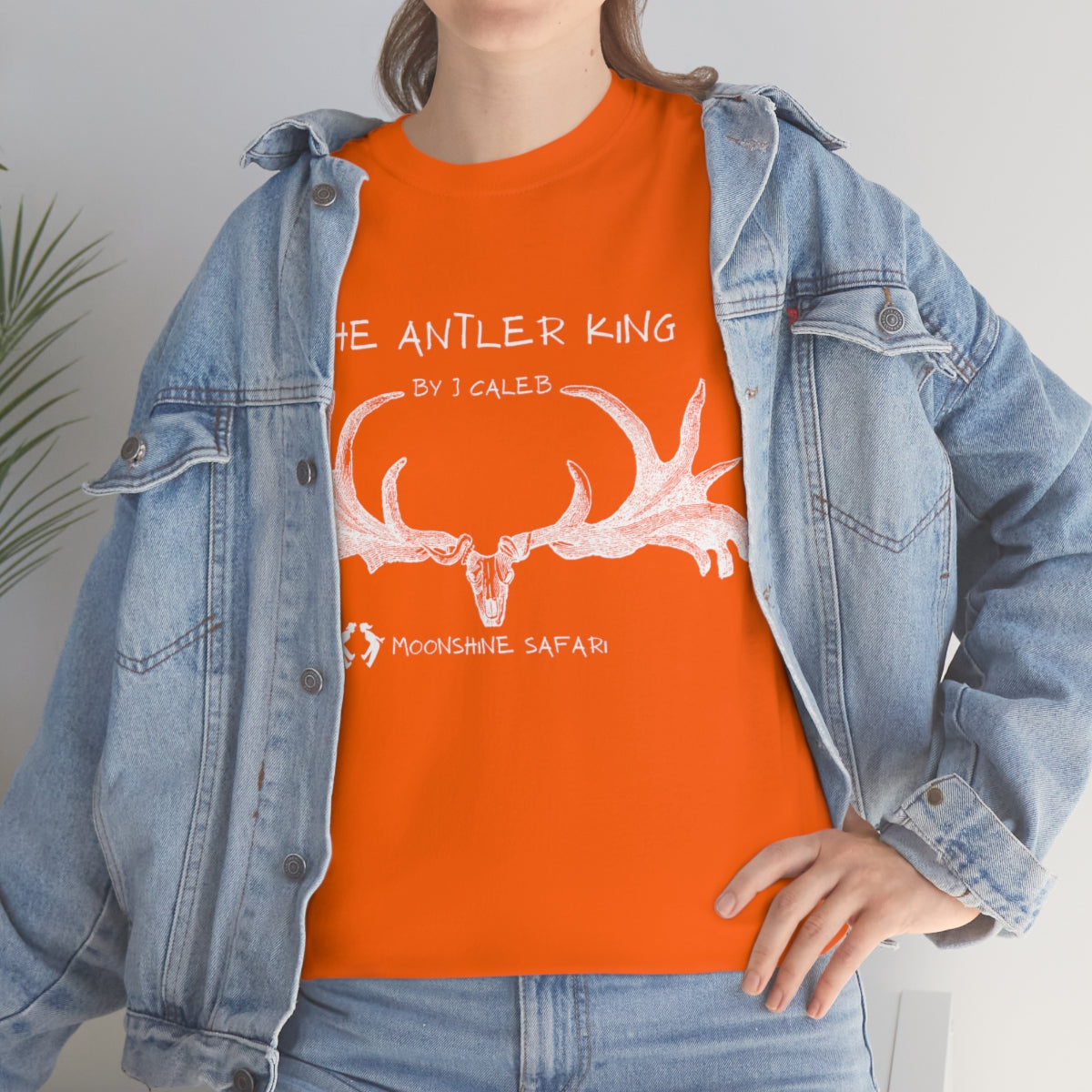 Antler King by J Caleb Unisex Heavy Cotton Tee