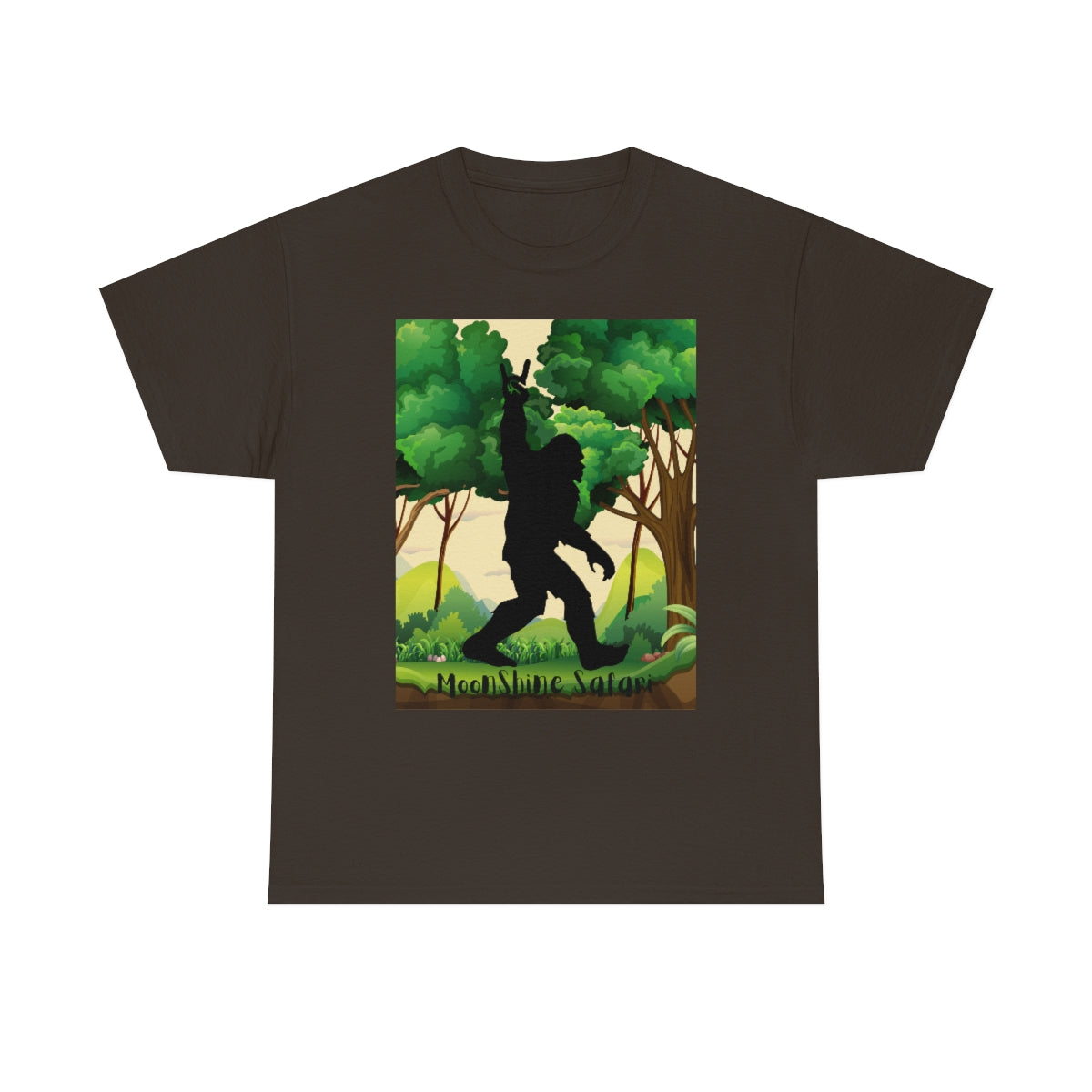 MoonShine Safari Squatch Unisex Heavy Cotton Tee