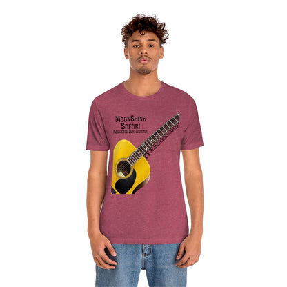 MoonShine Safari Air Acoustic Guitar Unisex Jersey Short Sleeve Tee