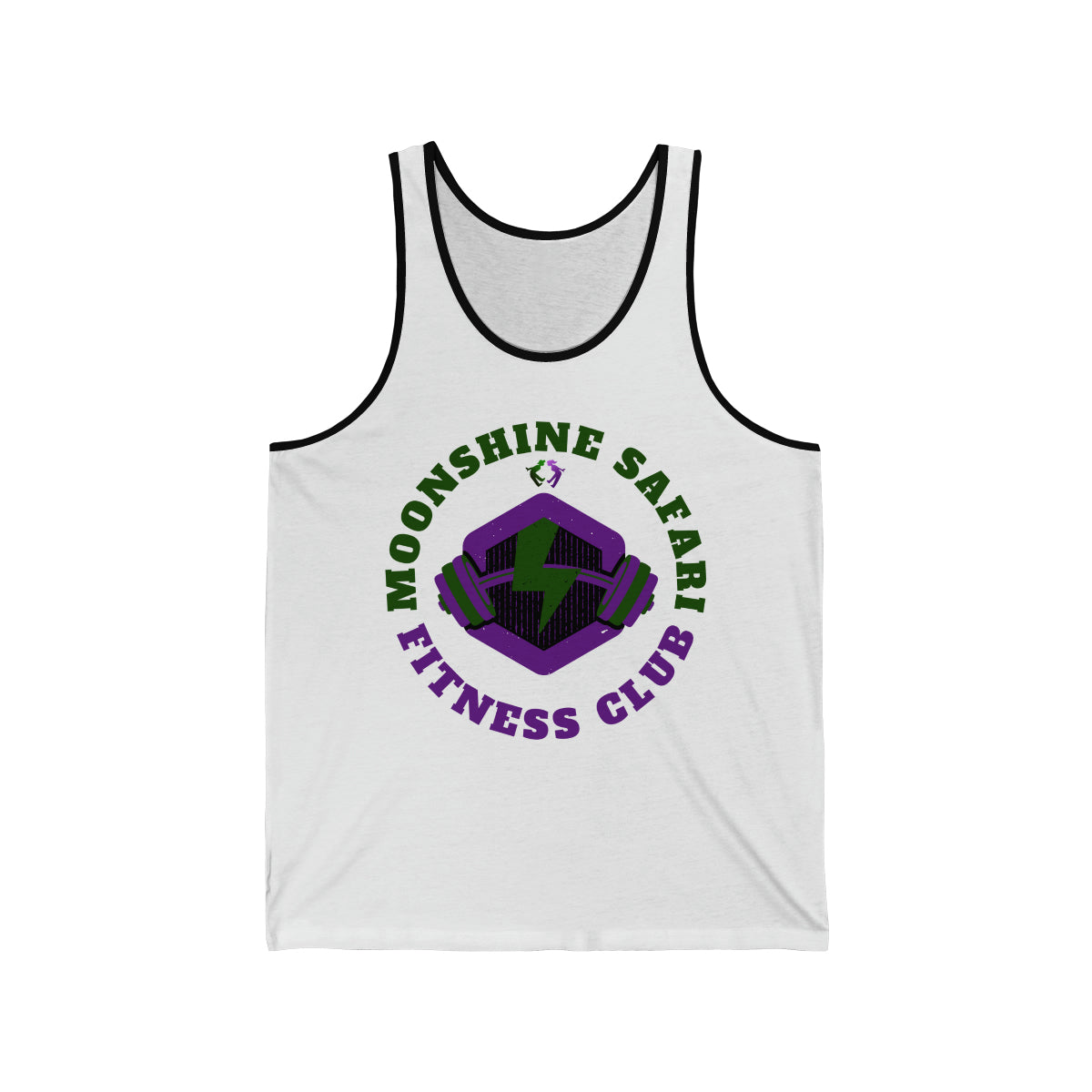 MoonShine Safari Fitness Center Unisex Jersey Tank