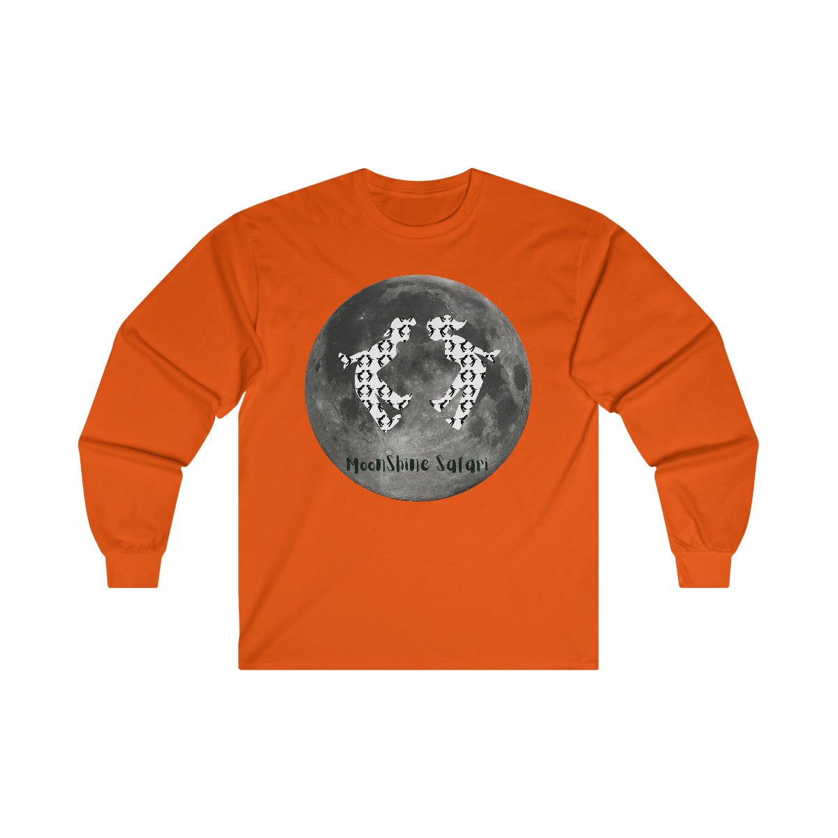 MoonShine Safari Full Moon Ultra Cotton Long Sleeve Tee