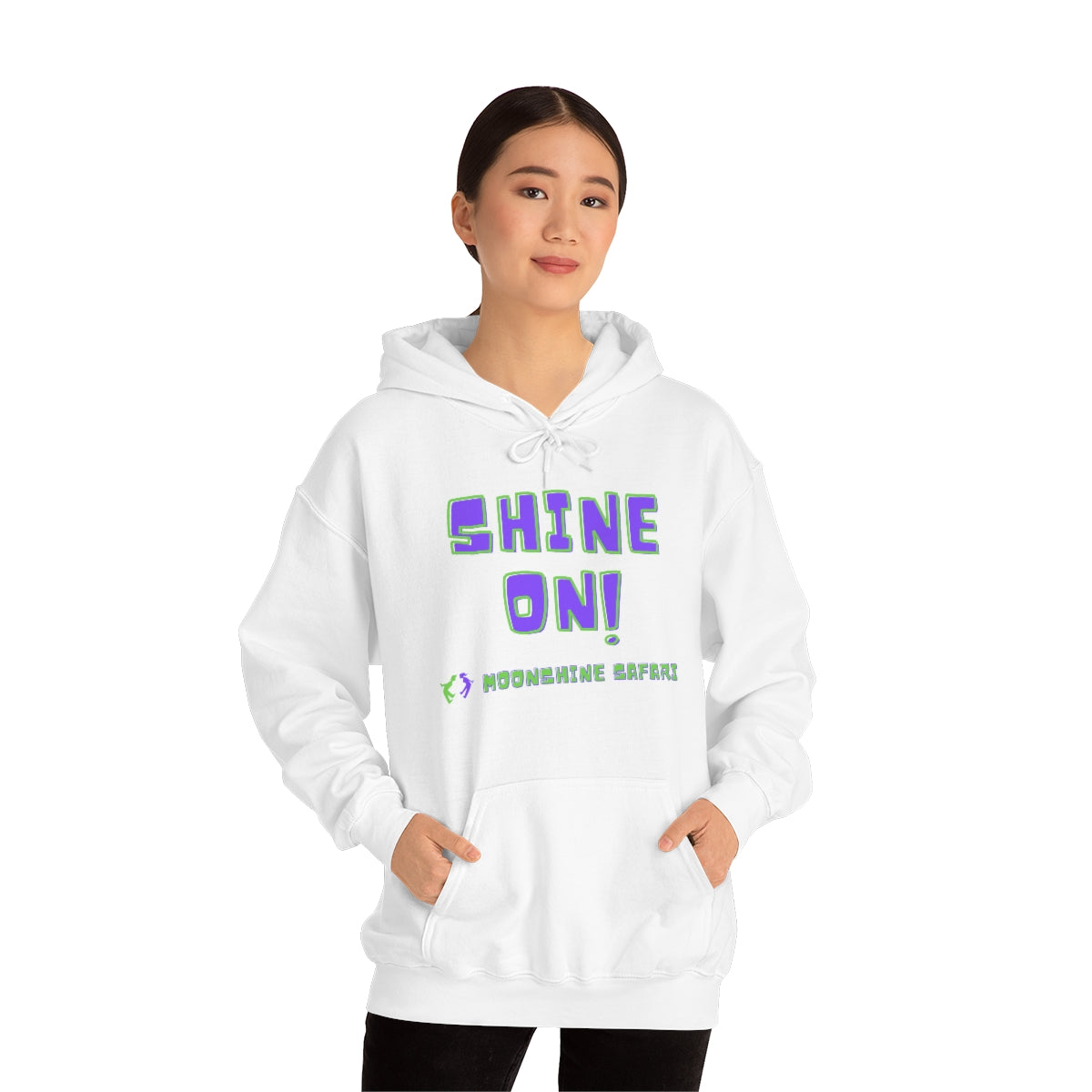 MoonShine Safari Shine On Unisex Heavy Blend™ Hooded Sweatshirt