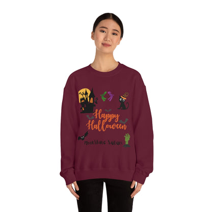 MoonShine Safari Halloween Unisex Heavy Blend™ Crewneck Sweatshirt