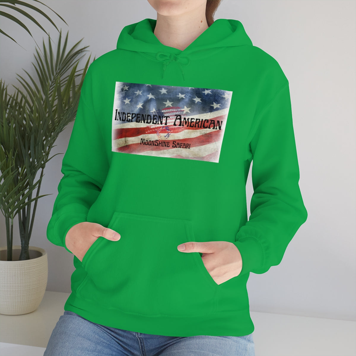 MoonShine Safari Independent American Unisex Heavy Blend™ Hooded Sweatshirt