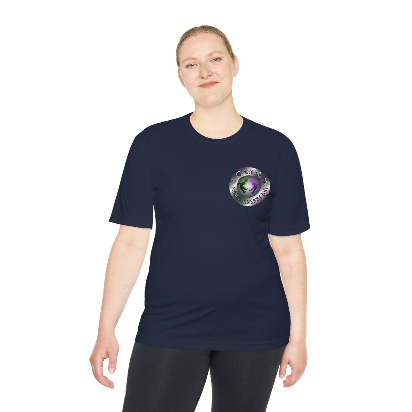 MoonShine Safari Logo Unisex Moisture Absorbing Tee