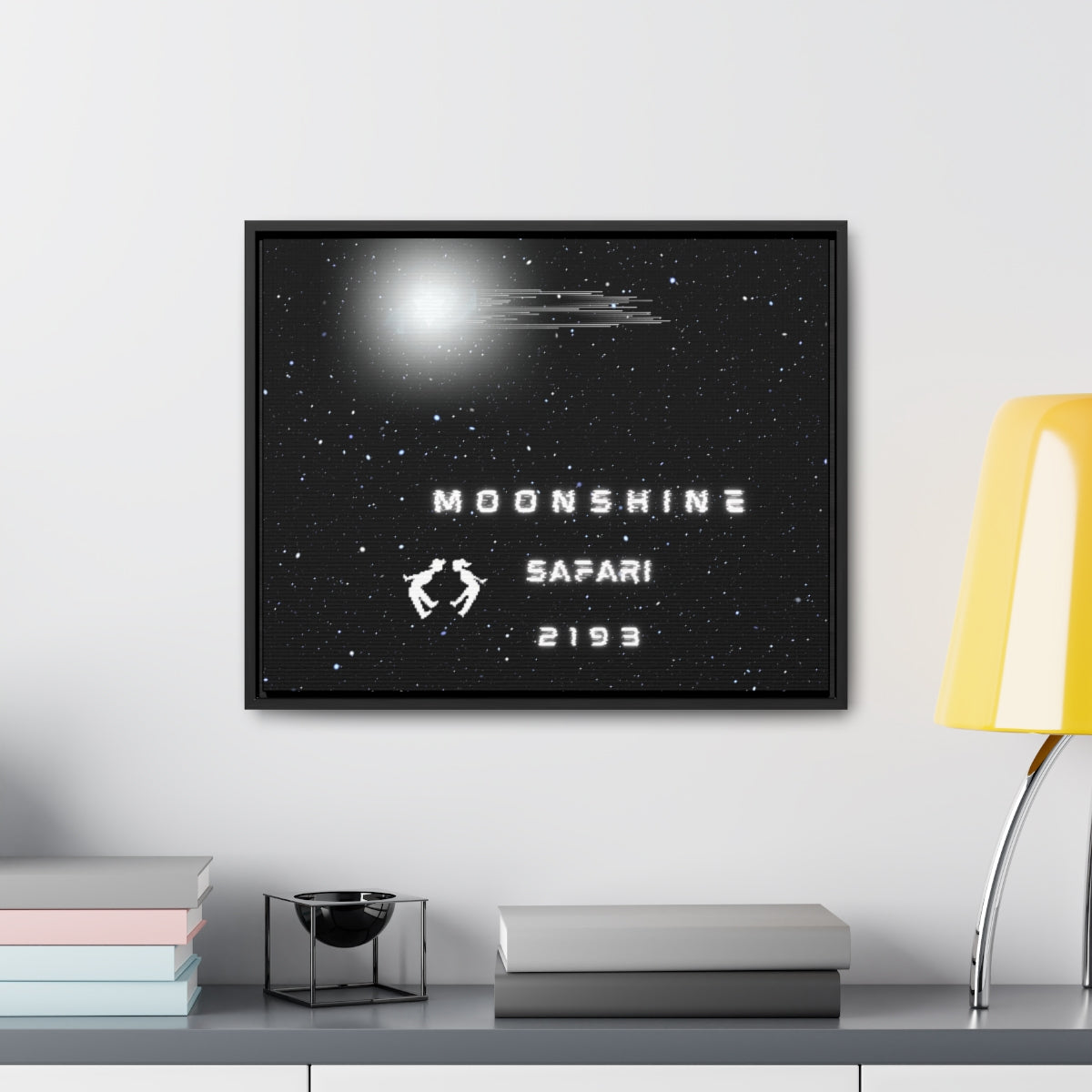 MoonShine Safari Spaceship Gallery Canvas Wraps, Horizontal Frame