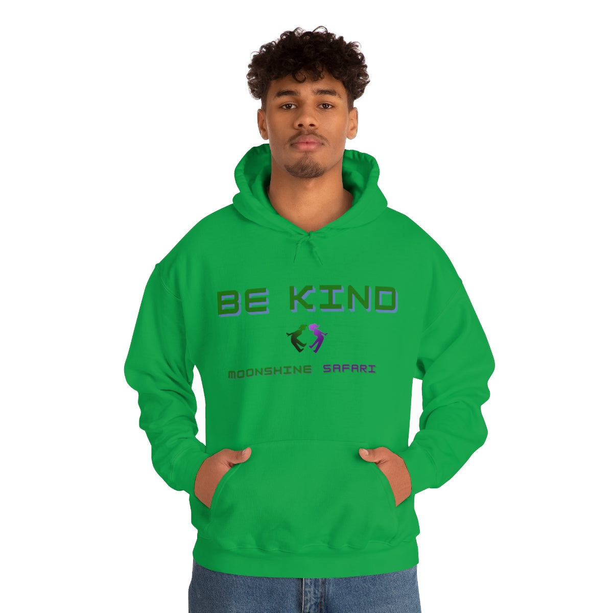 MoonShine Safari Be Kind Unisex Heavy Blend™ Hooded Sweatshirt