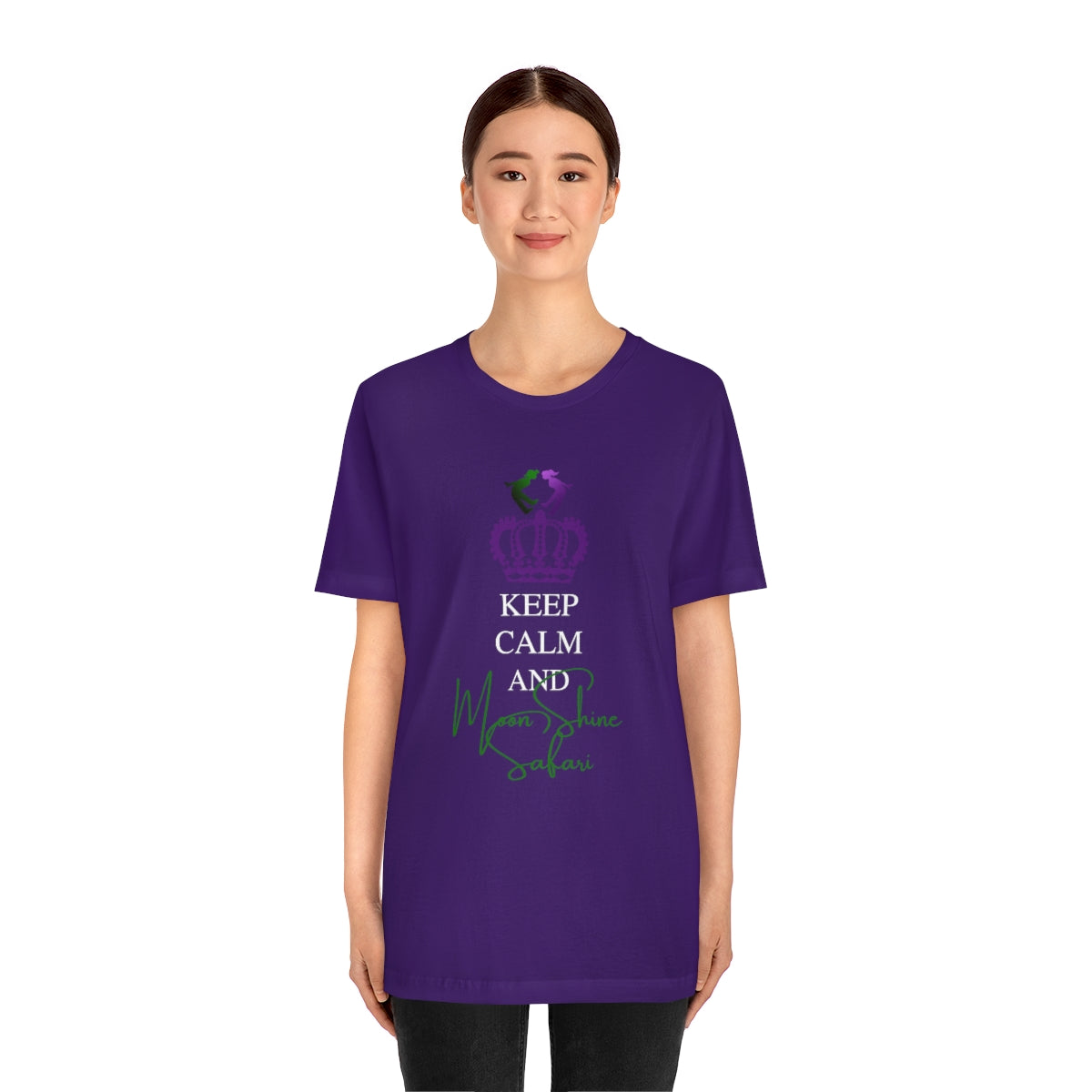 MoonShine Safari Keep Calm Unisex Jersey Short Sleeve Tee