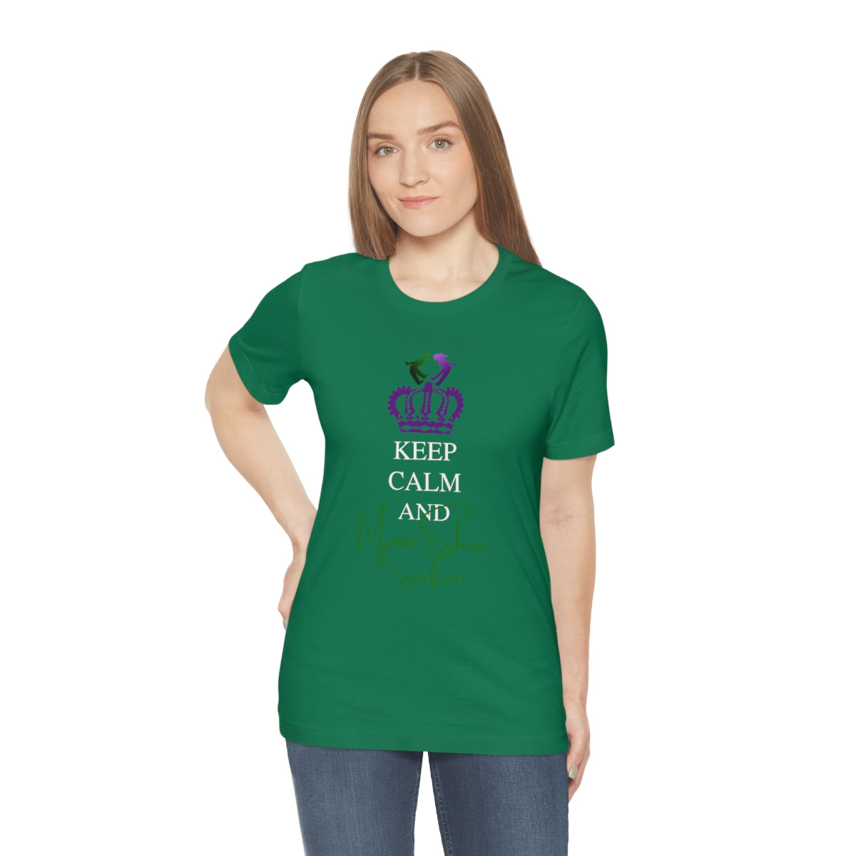 MoonShine Safari Keep Calm Unisex Jersey Short Sleeve Tee