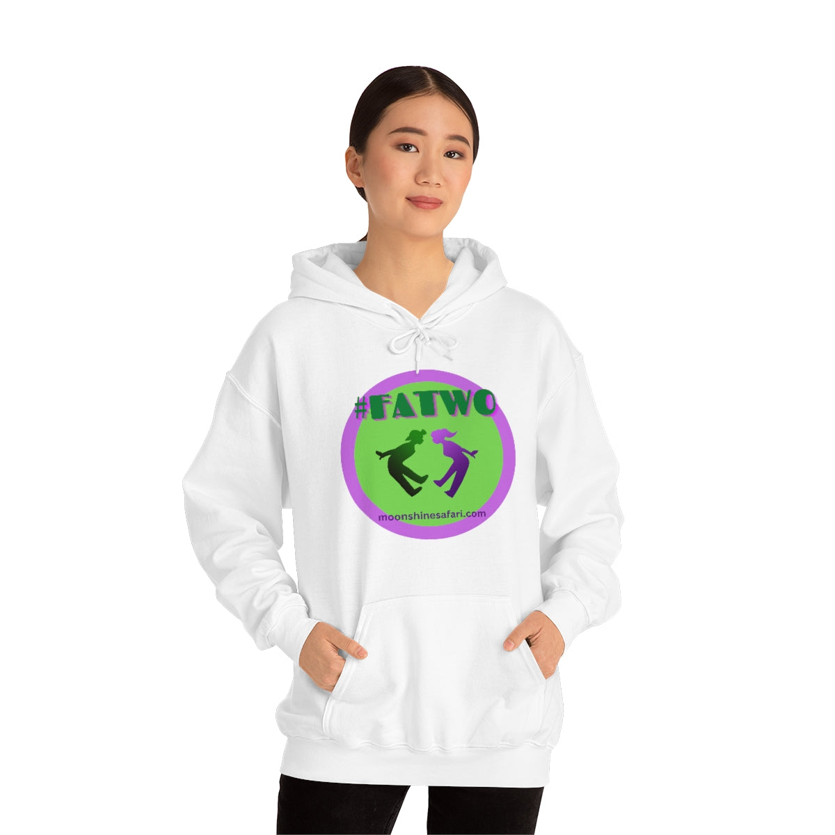 #FATWO MoonShine Safari Unisex Heavy Blend™ Hooded Sweatshirt