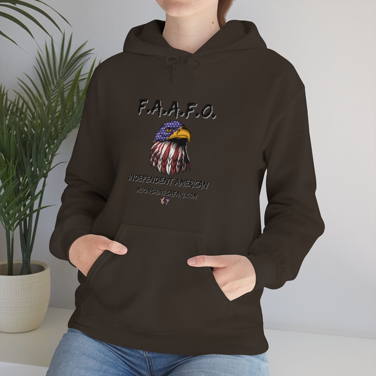 MoonShine Safari F.A.A.F.O. Unisex Heavy Blend™ Hooded Sweatshirt