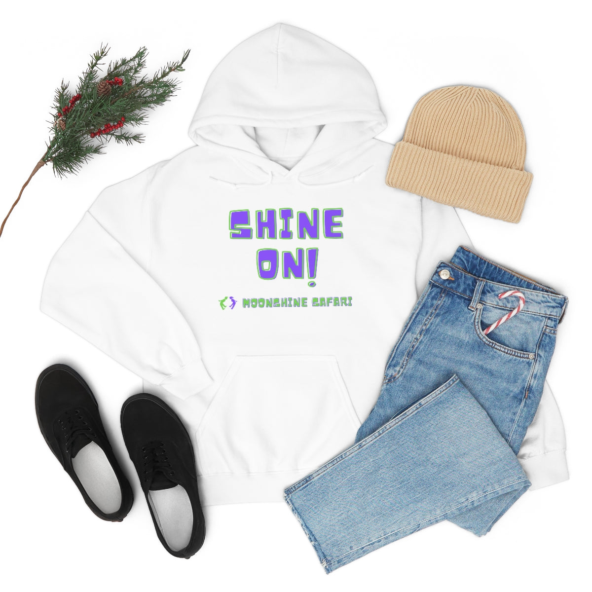 MoonShine Safari Shine On Unisex Heavy Blend™ Hooded Sweatshirt