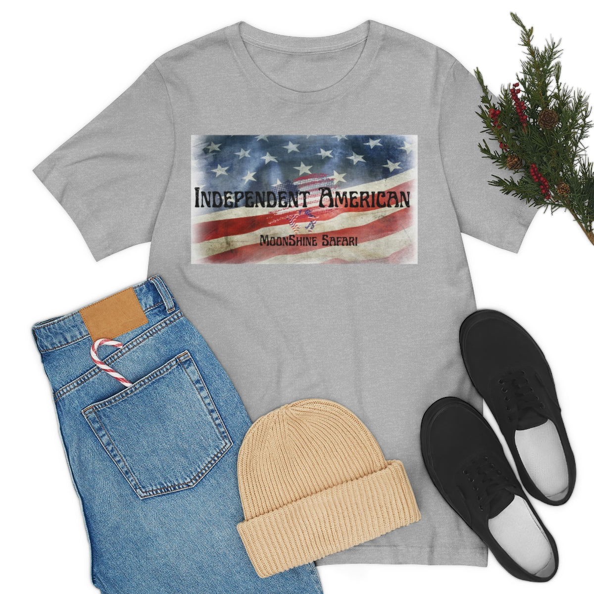 MoonShine Safari Independent American Unisex Jersey Short Sleeve Tee