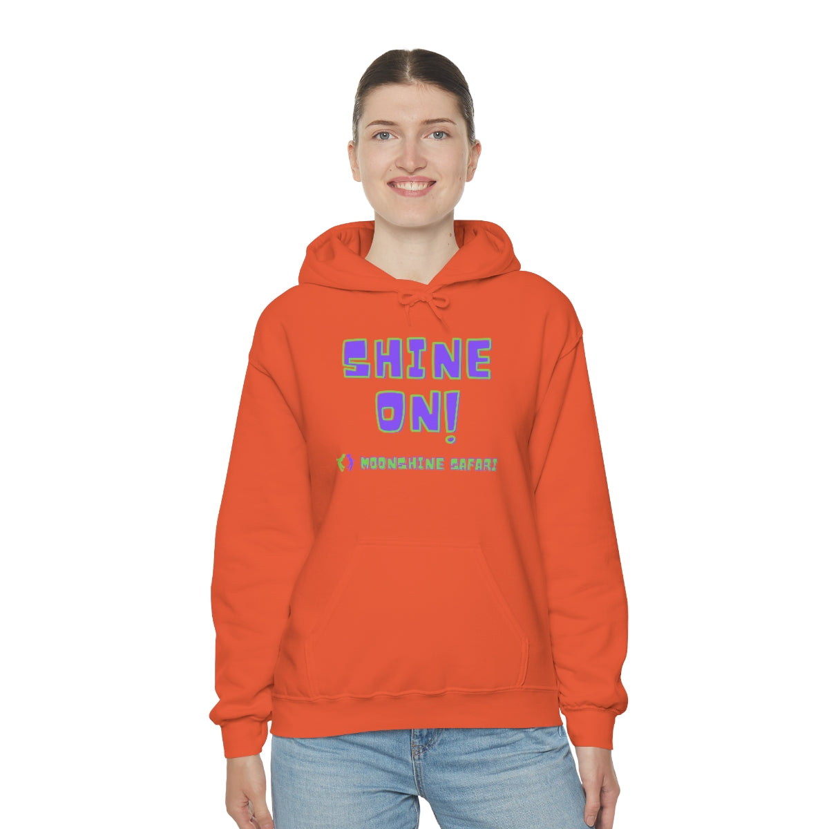 MoonShine Safari Shine On Unisex Heavy Blend™ Hooded Sweatshirt