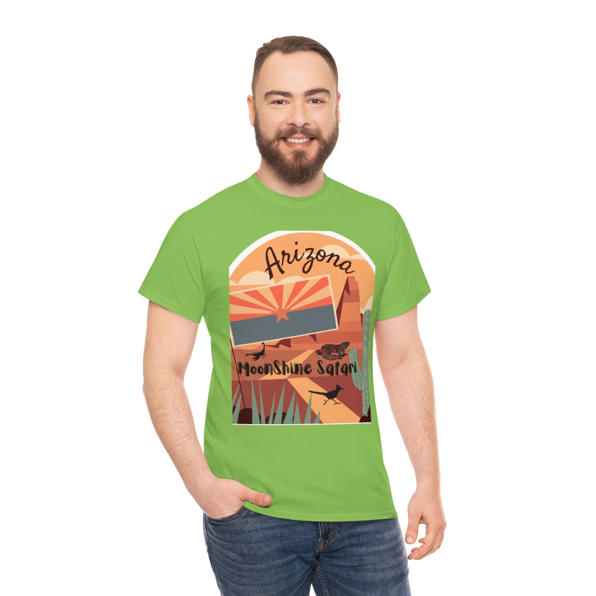 MoonShine Safari Arizona Unisex Heavy Cotton Tee