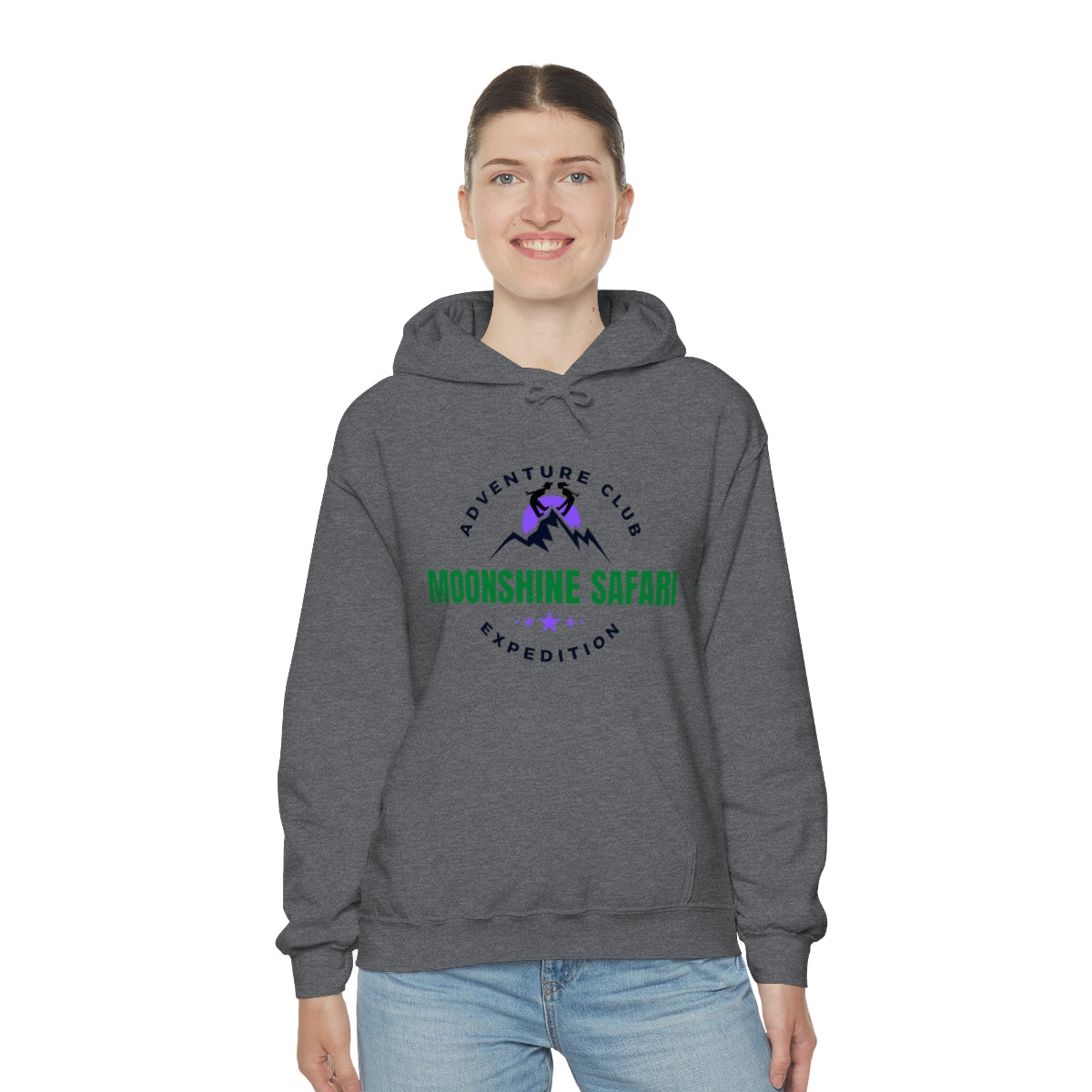 MoonShine Safari Expedition Unisex Heavy Blend™ Hooded Sweatshirt