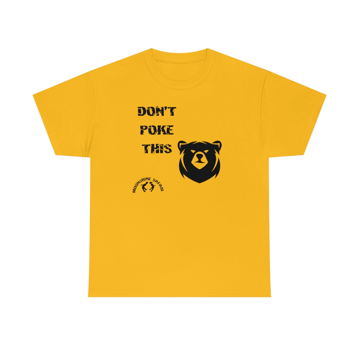 MoonShine Safari Dont Poke Unisex Heavy Cotton Tee