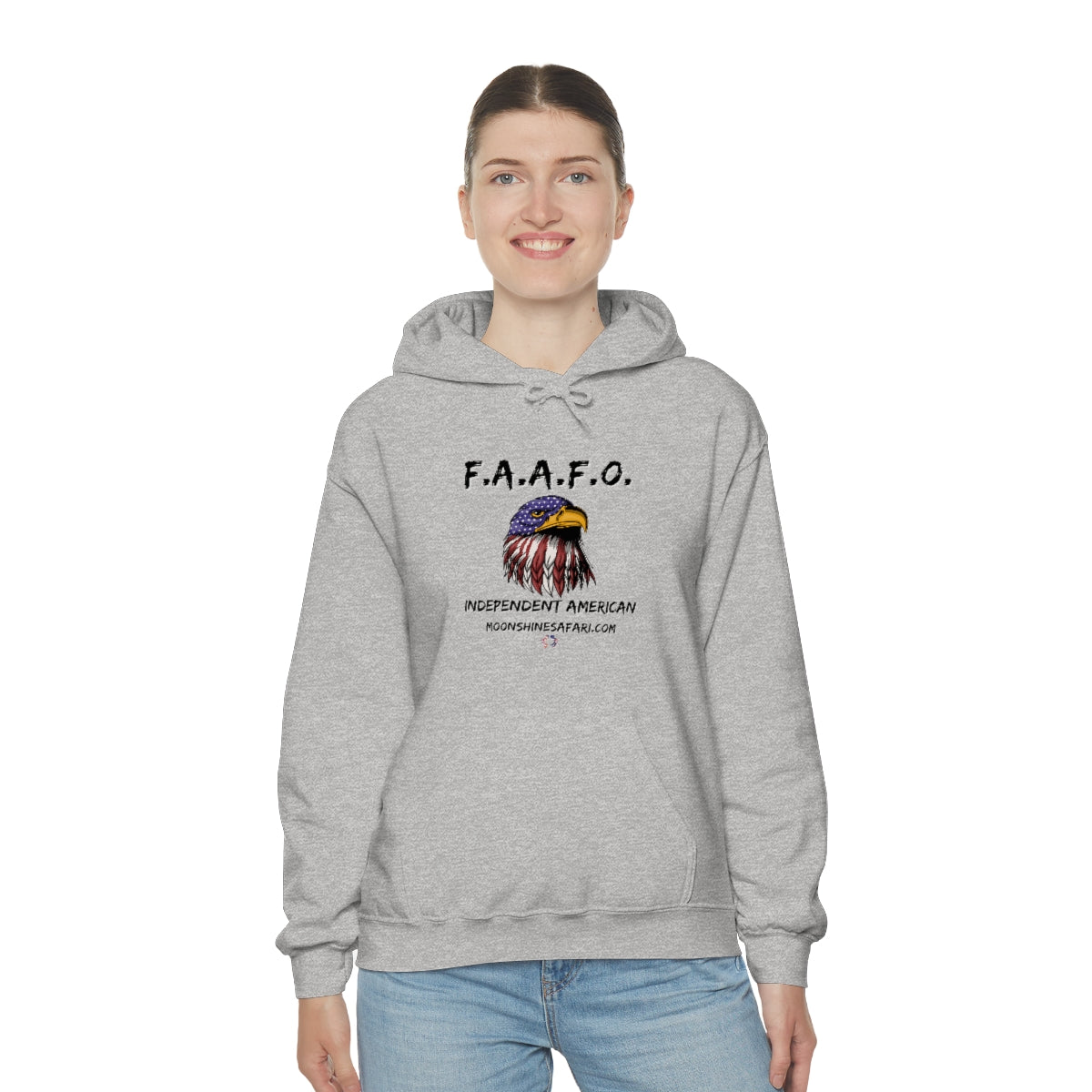 MoonShine Safari F.A.A.F.O. Unisex Heavy Blend™ Hooded Sweatshirt