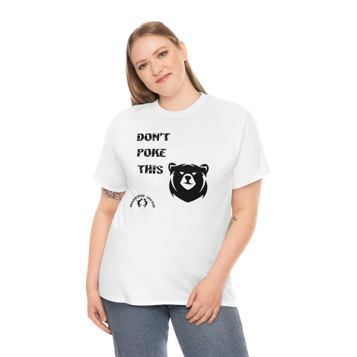 MoonShine Safari Dont Poke Unisex Heavy Cotton Tee