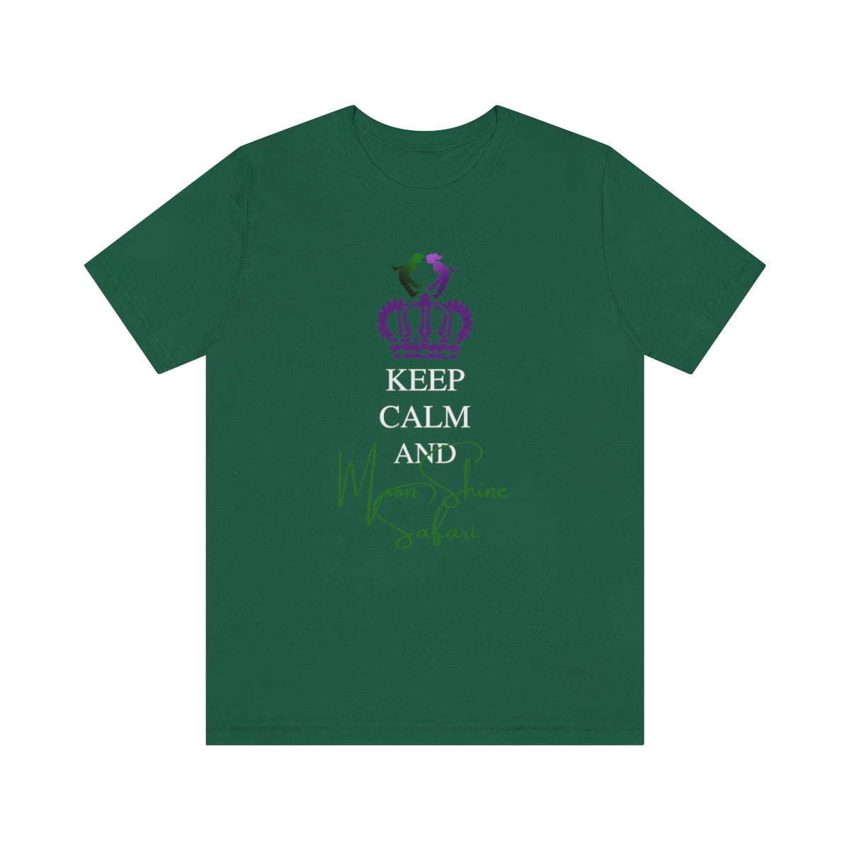 MoonShine Safari Keep Calm Unisex Jersey Short Sleeve Tee