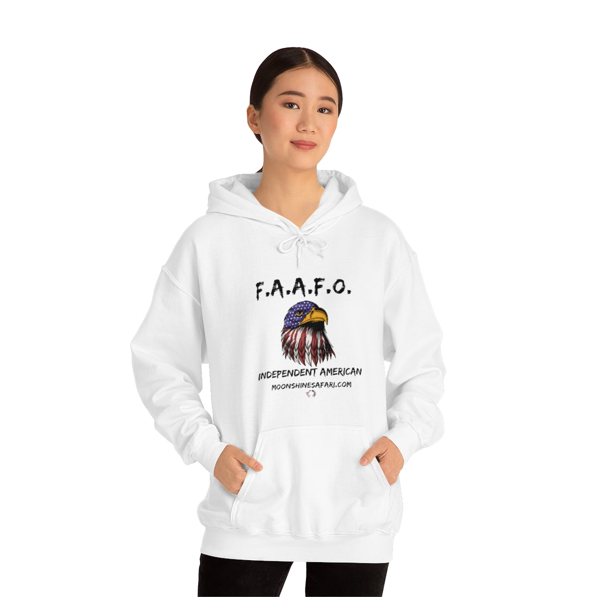 MoonShine Safari F.A.A.F.O. Unisex Heavy Blend™ Hooded Sweatshirt