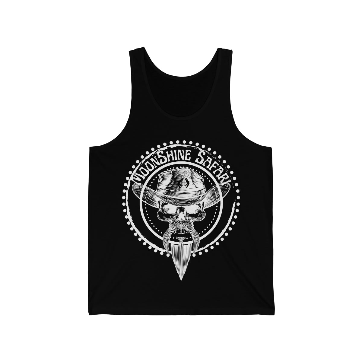 MoonShine Safari Hill William Skull Unisex Jersey Tank