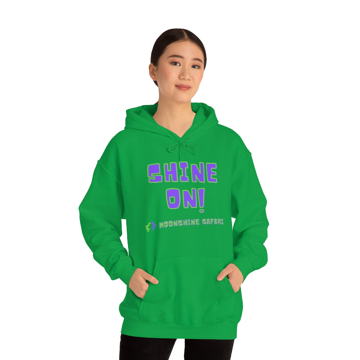 MoonShine Safari Shine On Unisex Heavy Blend™ Hooded Sweatshirt