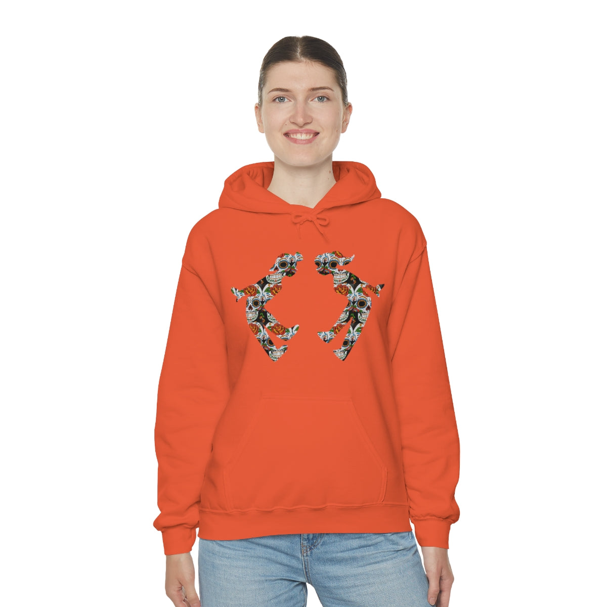 MoonShine Safari Sugar Skull Unisex Heavy Blend™ Hooded Sweatshirt