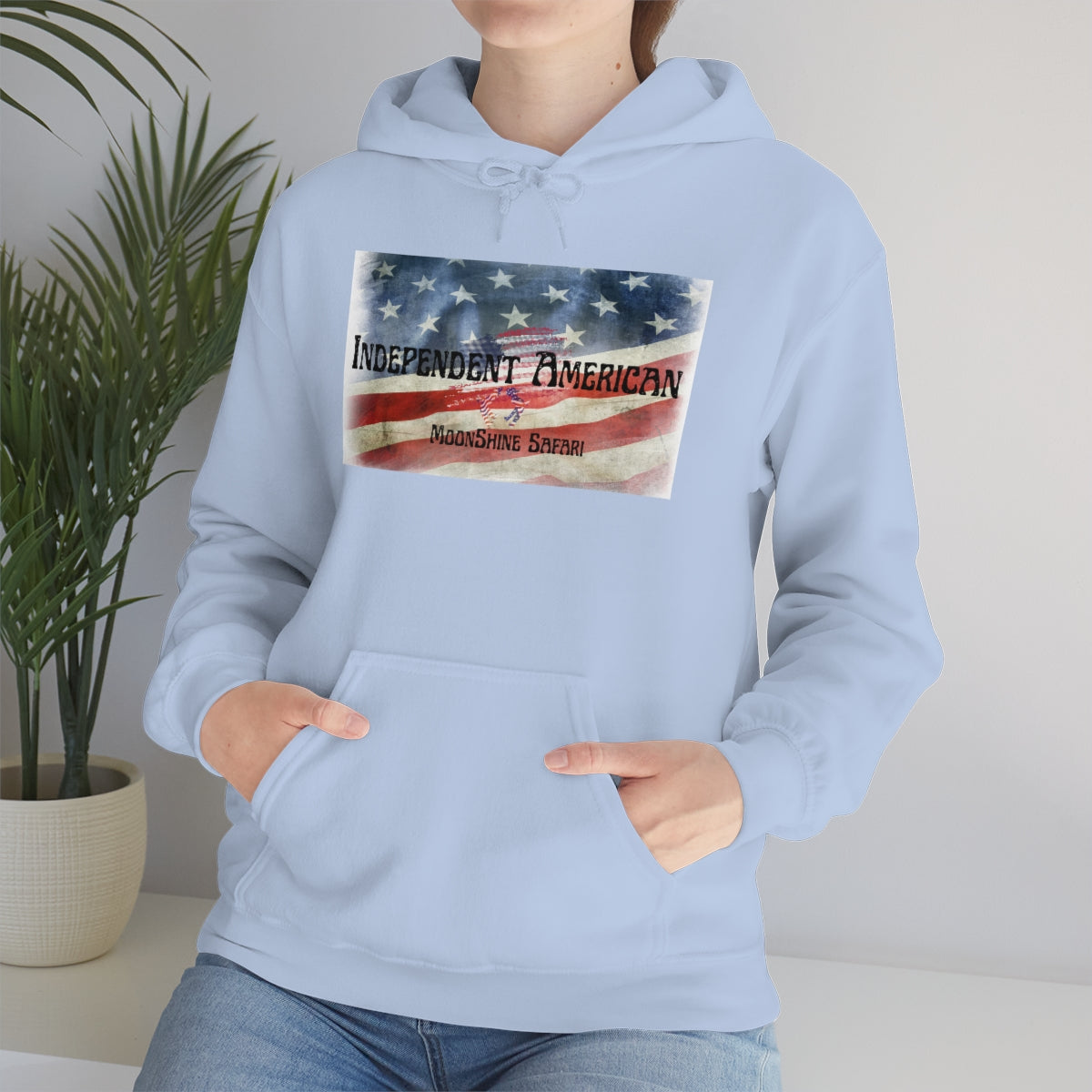 MoonShine Safari Independent American Unisex Heavy Blend™ Hooded Sweatshirt