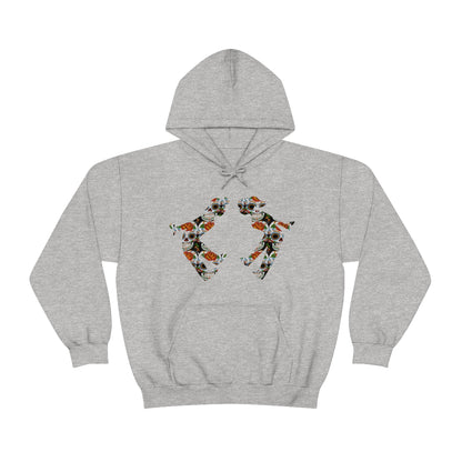 MoonShine Safari Sugar Skull Unisex Heavy Blend™ Hooded Sweatshirt