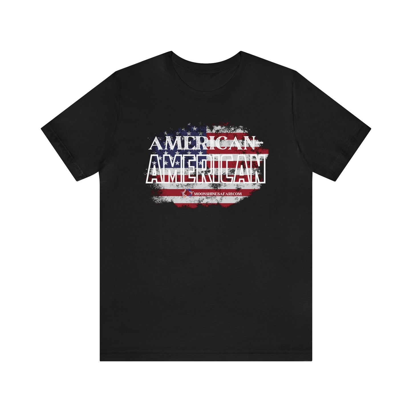 MoonShine Safari American-American Unisex Jersey Short Sleeve Tee