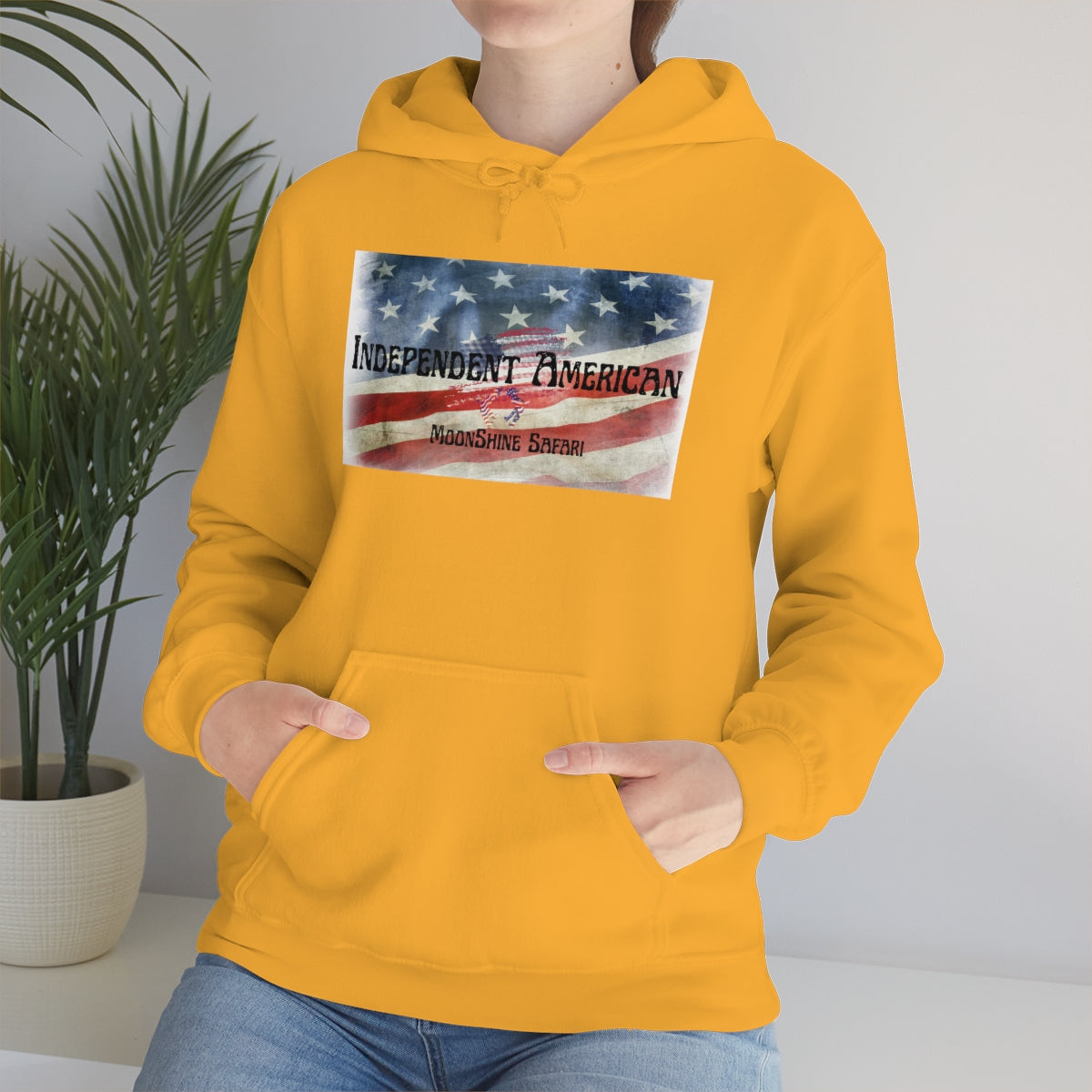 MoonShine Safari Independent American Unisex Heavy Blend™ Hooded Sweatshirt