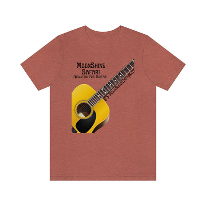 MoonShine Safari Air Acoustic Guitar Unisex Jersey Short Sleeve Tee