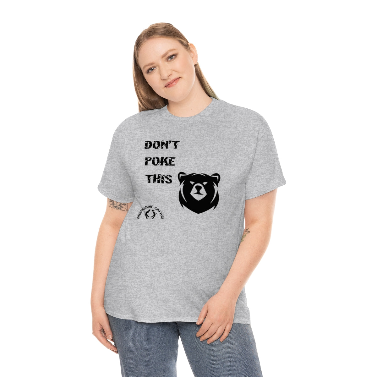 MoonShine Safari Dont Poke Unisex Heavy Cotton Tee