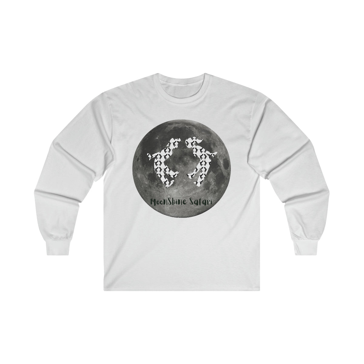 MoonShine Safari Full Moon Ultra Cotton Long Sleeve Tee