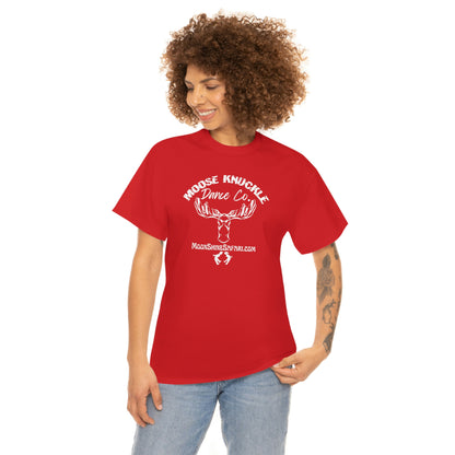 MoonShine Safari Moose Knuckle Dance Co Unisex Heavy Cotton Tee