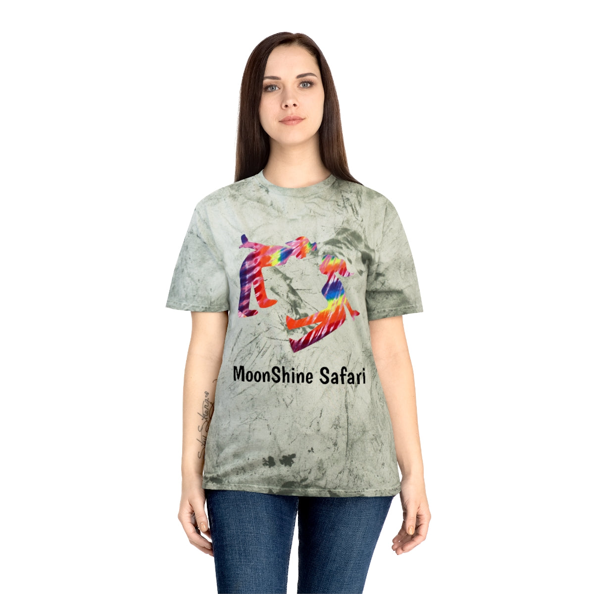 MoonShine Safari Tie Dye Unisex Color Blast T-Shirt