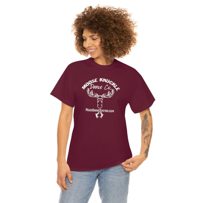 MoonShine Safari Moose Knuckle Dance Co Unisex Heavy Cotton Tee