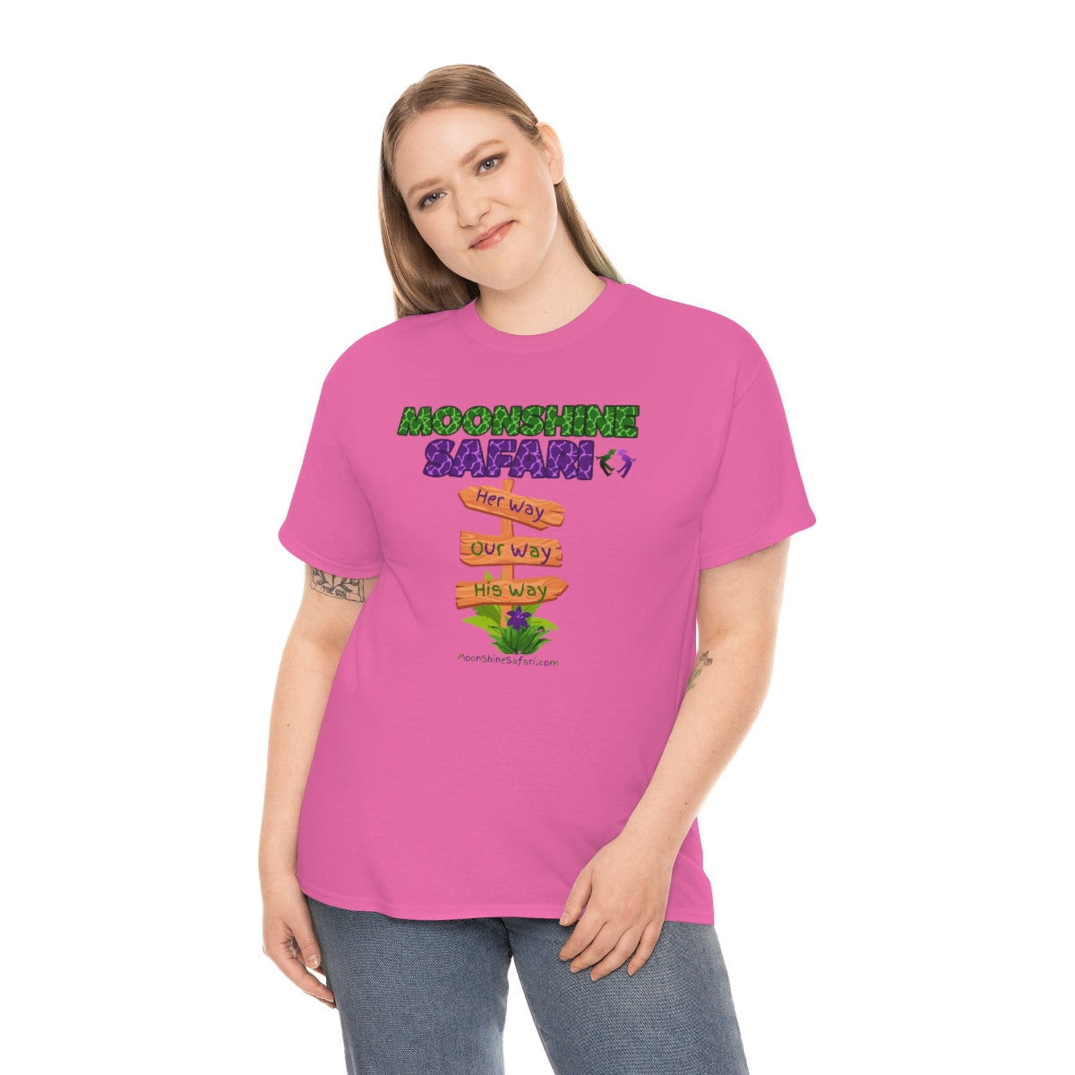 MoonShine Safari Ways Unisex Heavy Cotton Tee