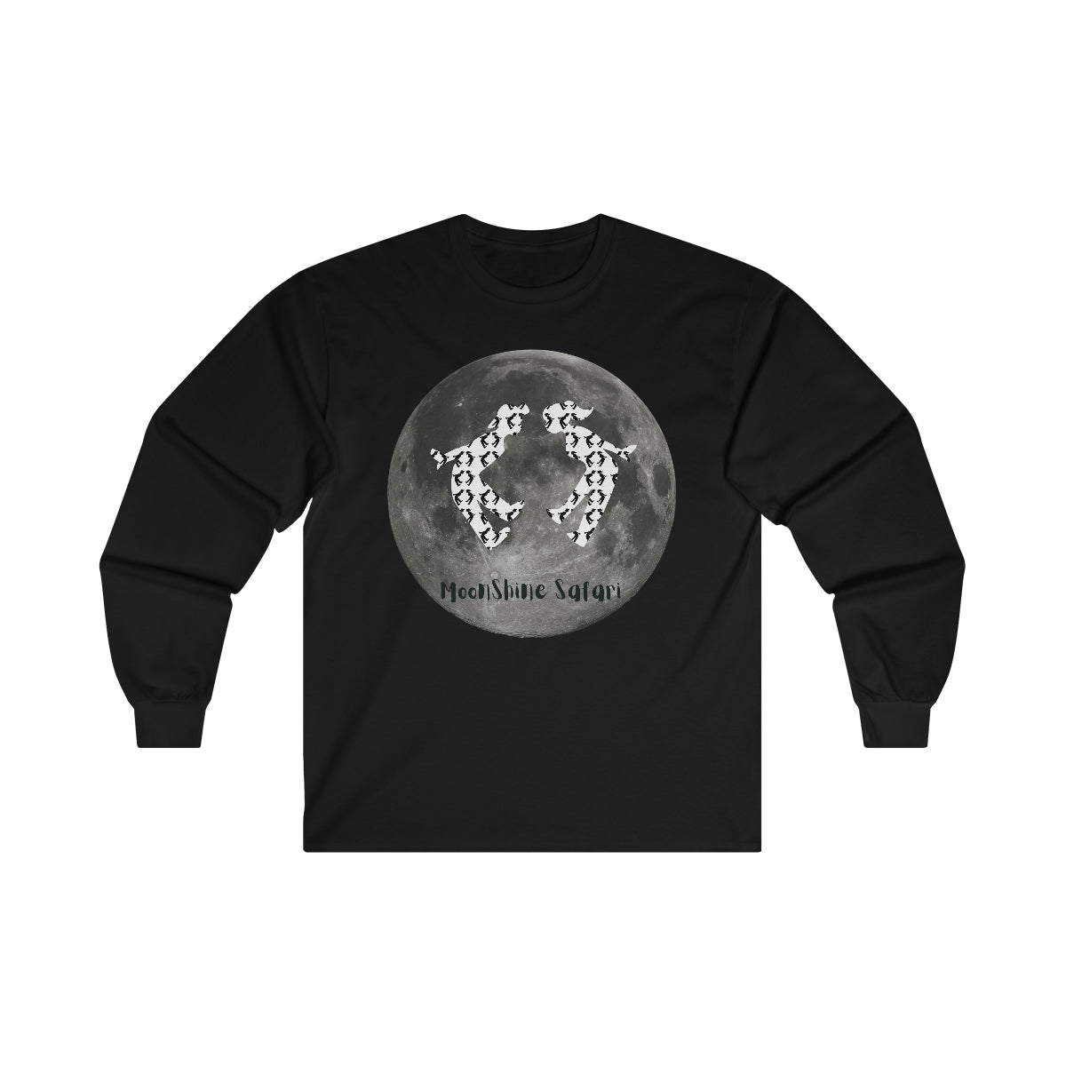 MoonShine Safari Full Moon Ultra Cotton Long Sleeve Tee