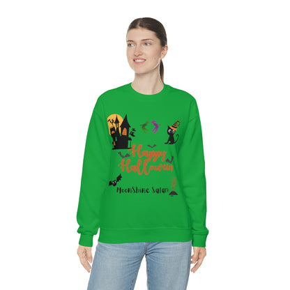 MoonShine Safari Halloween Unisex Heavy Blend™ Crewneck Sweatshirt