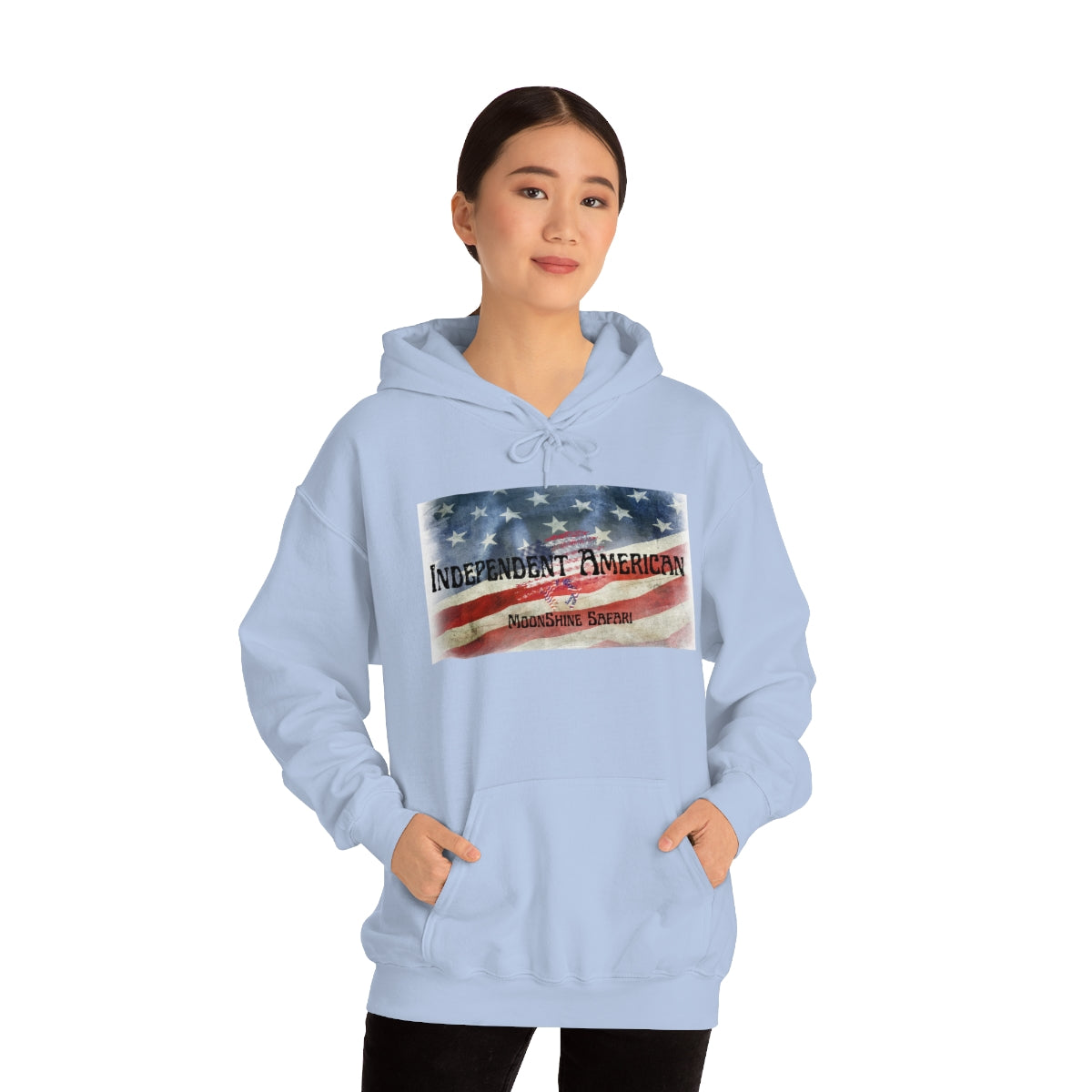 MoonShine Safari Independent American Unisex Heavy Blend™ Hooded Sweatshirt