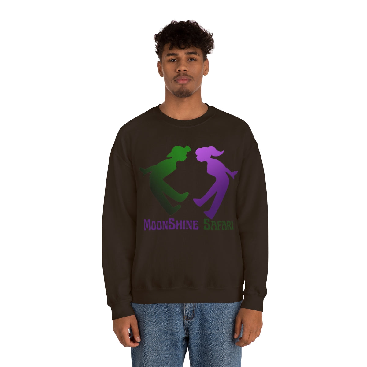 MoonShine Safari OG Unisex Heavy Blend™ Crewneck Sweatshirt