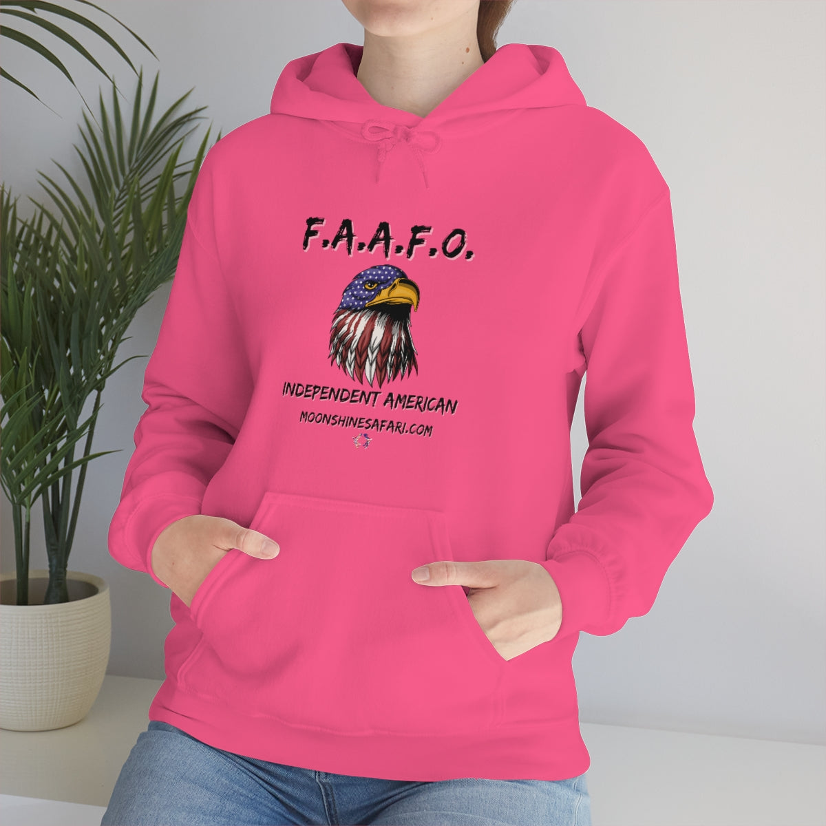 MoonShine Safari F.A.A.F.O. Unisex Heavy Blend™ Hooded Sweatshirt