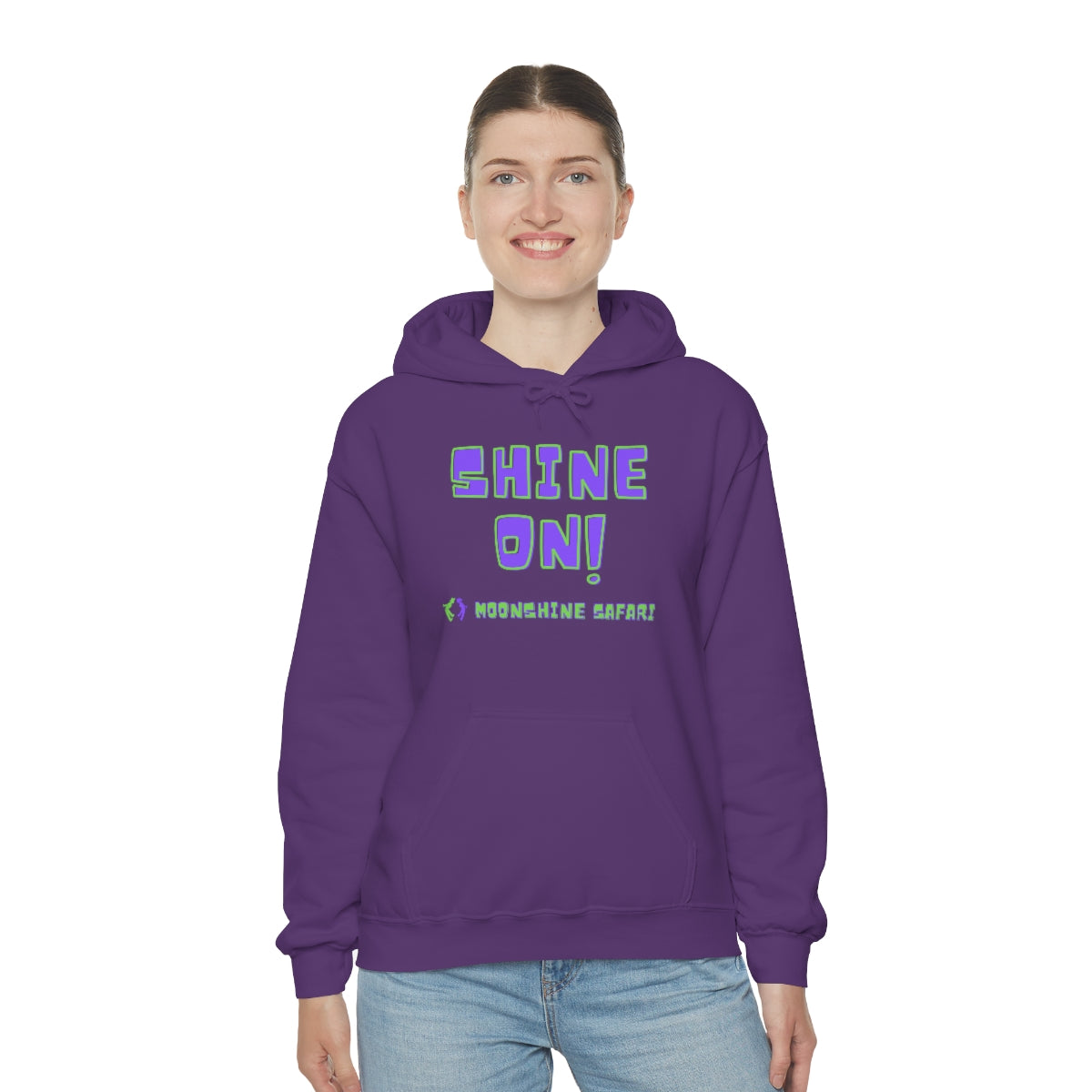 MoonShine Safari Shine On Unisex Heavy Blend™ Hooded Sweatshirt